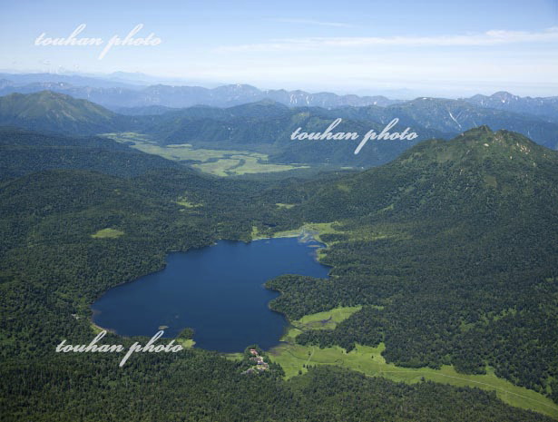 燧ケ岳,尾瀬沼,尾瀬ヶ原,至仏山(尾瀬国立公園,日本百景)(2012/8)