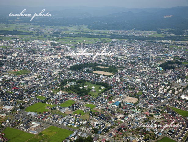 水沢市街地(2012/8)