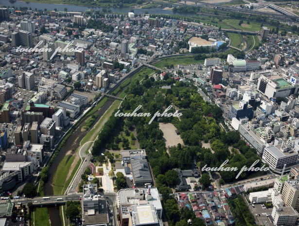 盛岡城跡、櫻山神社周辺(2012/8)