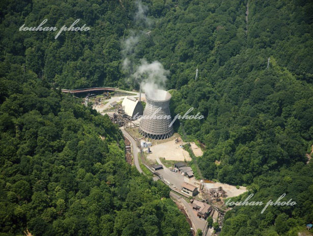 松川地熱発電所(松尾寄木)(2012/8)