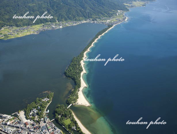 天橋立(丹後天橋立大江山国定公園)日本三景,日本三大松原(2012/8)