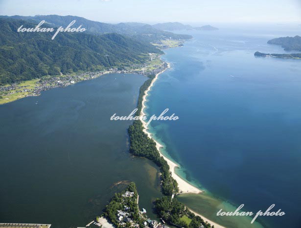 天橋立(丹後天橋立大江山国定公園)日本三景,日本三大松原(2012/8)