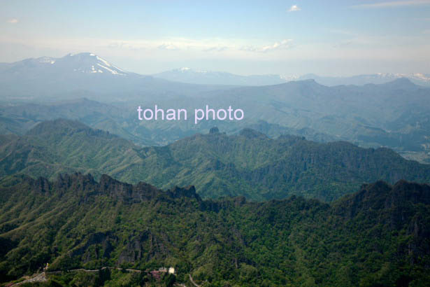 妙義山より浅間山方面(日本三大奇勝,日本百景)(2014/5)