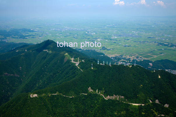 弥彦山より越後平野(2014/8)