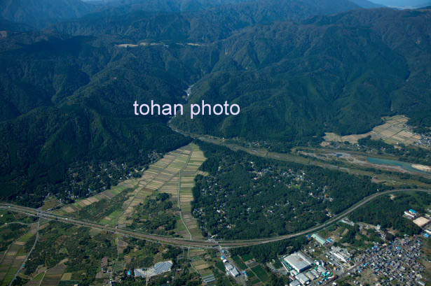 百瀬川扇状地(マキノ地区)周辺(2014/10)