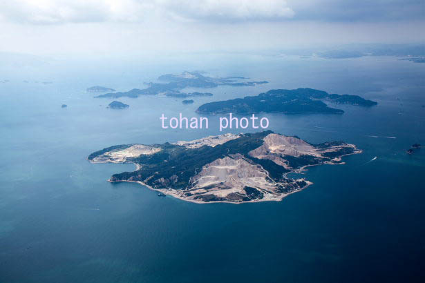 家島諸島(家島,西島,坊勢島他)と播磨灘(2015/10)