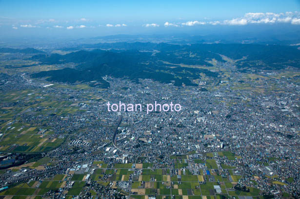 栃木市街地と栃木駅周辺(2015/9)