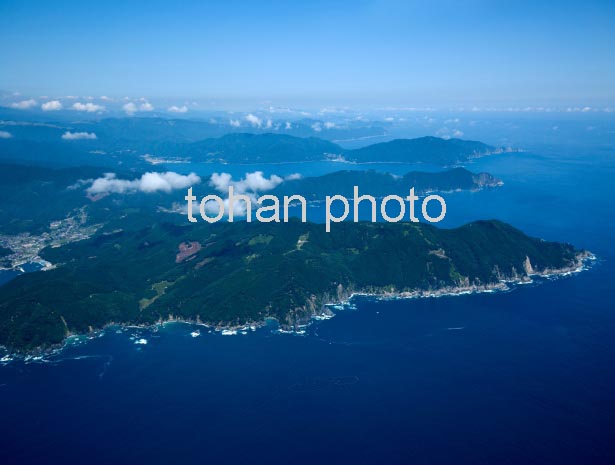 大船渡,立石山,綾里崎より釜石方面(リアス式海岸)(2016/8)