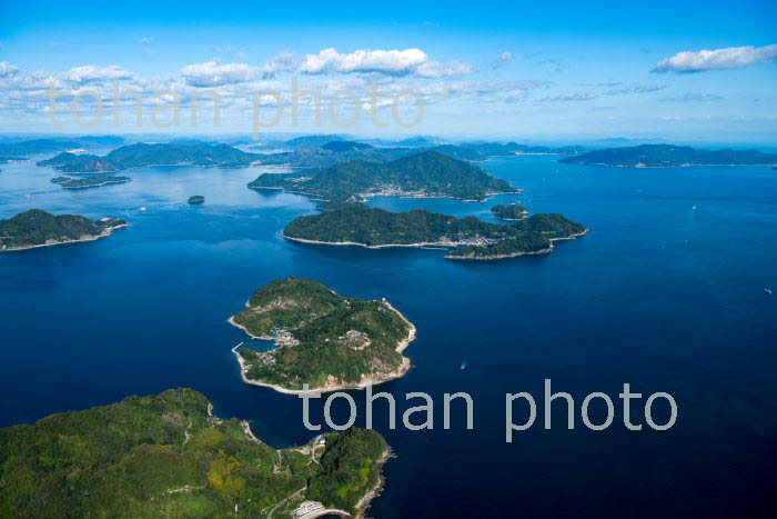 瀬戸内海の島々(岡村島,小大下島,大下島,大三島周辺(2018/10)