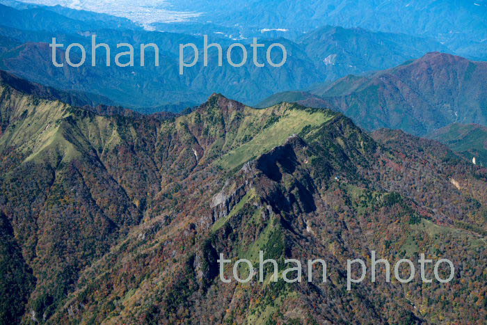 石鎚山(日本百名山,日本百景,日本七霊山,石鎚山脈,石鎚国定公園)山頂付近(2018/10)