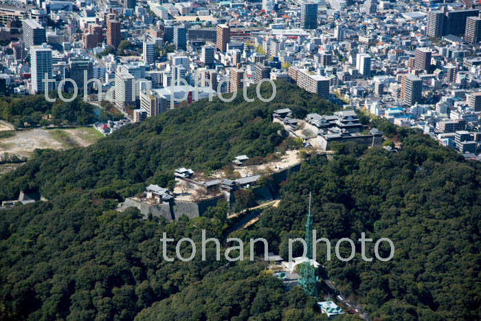 松山城(日本百名城)金亀城,勝山城,伊予松山城(2018/10)