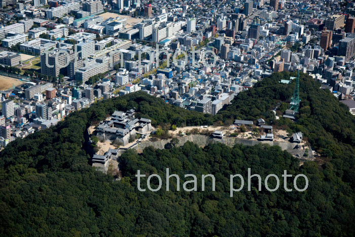 松山城(日本百名城)金亀城,勝山城,伊予松山城(2018/10)