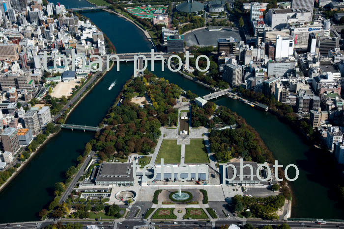 広島平和記念資料館と平和記念公園,原爆ドーム周辺(2018/10)