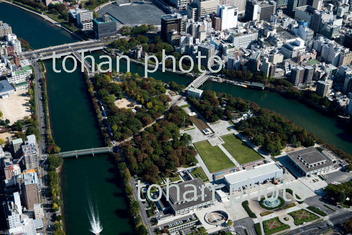 広島平和記念資料館と平和記念公園,原爆ドーム周辺(2018/10)