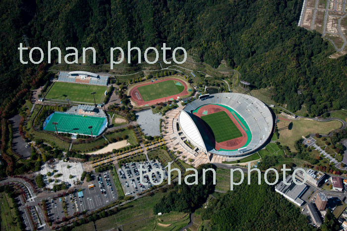 広島広域公園(エディオンスタジアム広島,広島広域公園 第一・第二球技場)(2018/10)