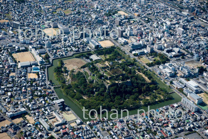 丸亀城(亀山城(鳳来城))と亀山公園(日本百名城)(2018/10)