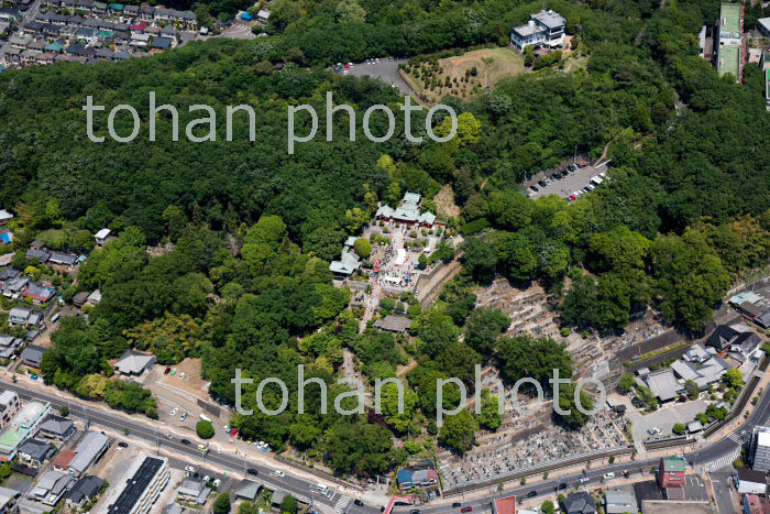 織姫神社と織姫公園周辺(2018/5)