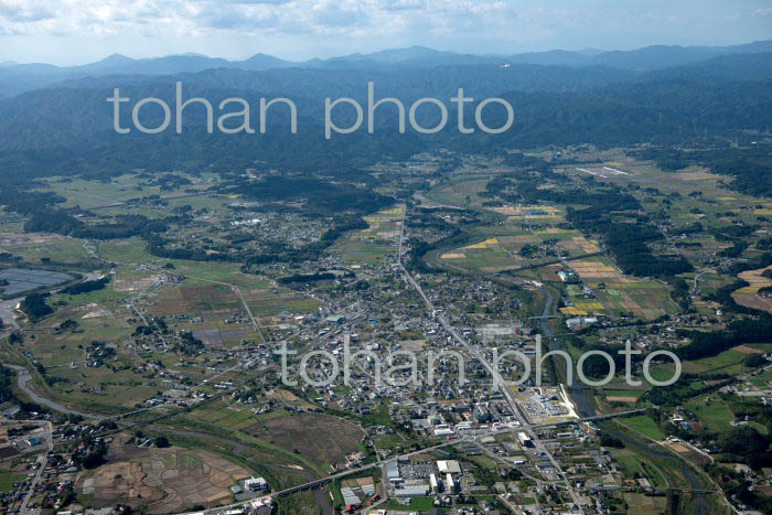 双葉郡浪江町の町並み(2021/10)