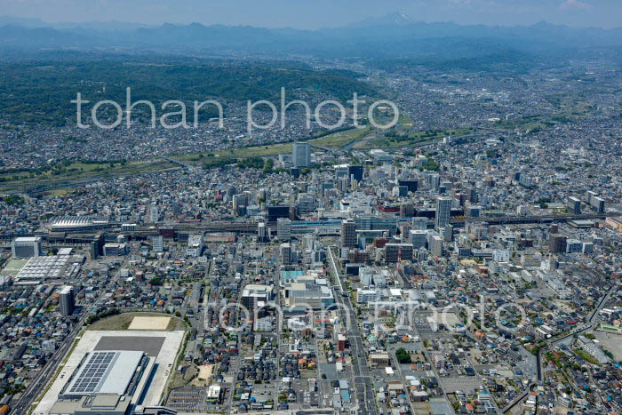 高崎駅周辺と高崎の街並み(2022/05)