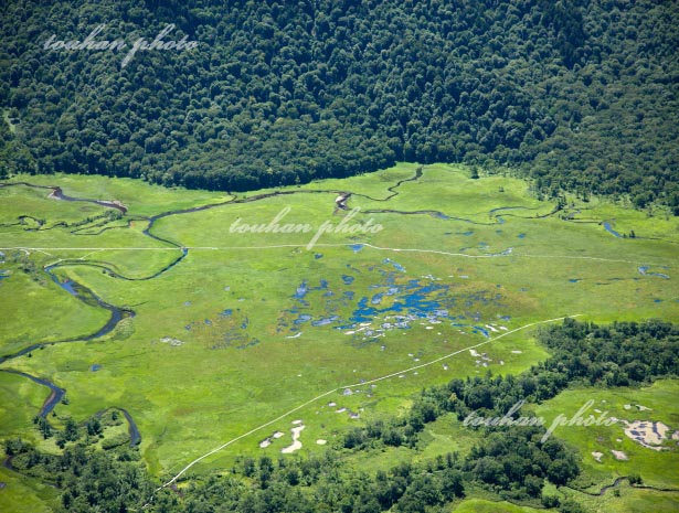 尾瀬ヶ原と燧ケ岳(尾瀬国立公園,日本百景)(2012/8)