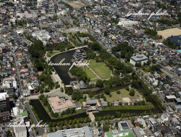 松本城と松本城公園(2012/8)