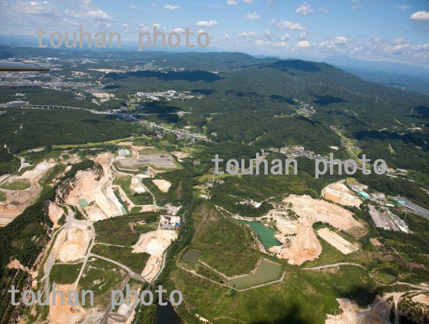 伊藤鉱山、豊徳鉱山採掘場周辺(2013/8)