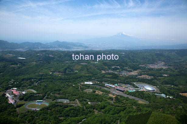 日本サイクルスポーツセンター,日本競輪学校周辺より富士山(2015/5)