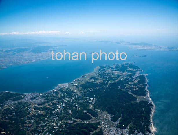 知多半島(南知多より三河湾と渥美半島方面)(2016/6)