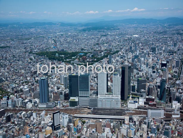 名古屋駅周辺より名古屋市街地(2016/6)