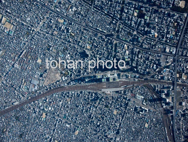 名古屋駅、名古屋市街地周辺(3,000m)俯瞰撮影(2016/6)