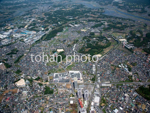 ユーカリが丘(モノレール)の街並み(2016/5)