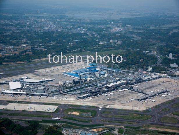 成田国際空港(第二ターミナル,第一ターミナル,貨物地区周辺)(2016/5)