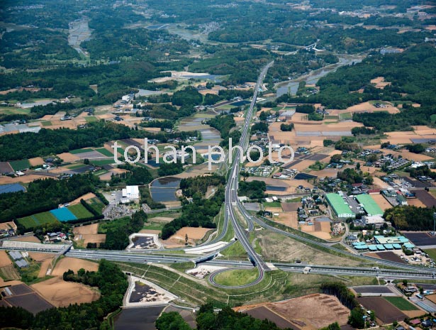 大栄JCT(首都圏中央連絡自動車道路と東関東自動車道路)(2016/5)