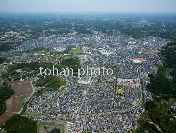 士気駅とあすみが丘の住宅地(2016/5)