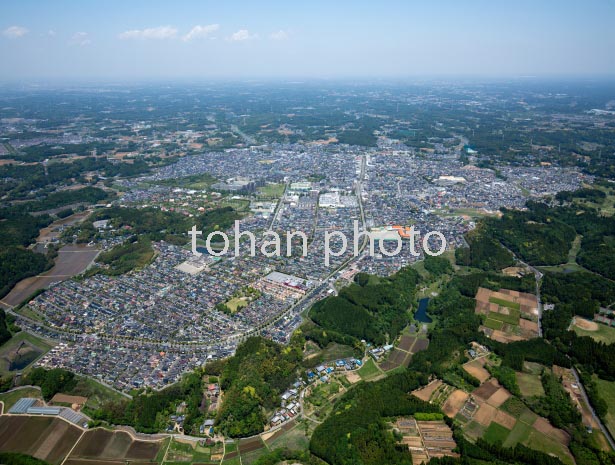 士気駅とあすみが丘の住宅地(2016/5)