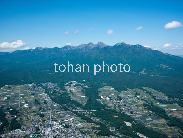 富士見町より八ヶ岳方面(日本百名山)(2016/6)