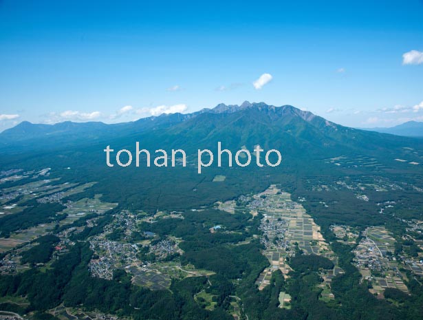 富士見町境地区より八ヶ岳方面(日本百名山)(2016/6)