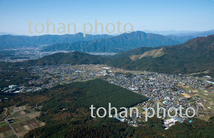 忍野町周辺より富士河口湖町方面(2017/10)