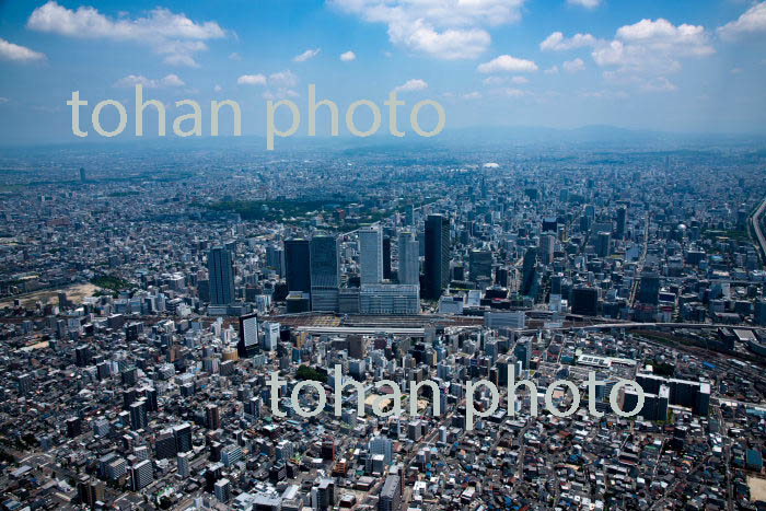 名古屋駅と名古屋市街地(2018/6)