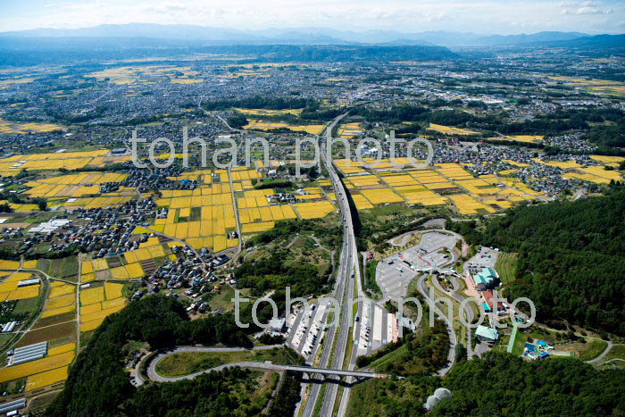 上信越自動車道(佐久平PAより佐久,上田方面)(2018/10)