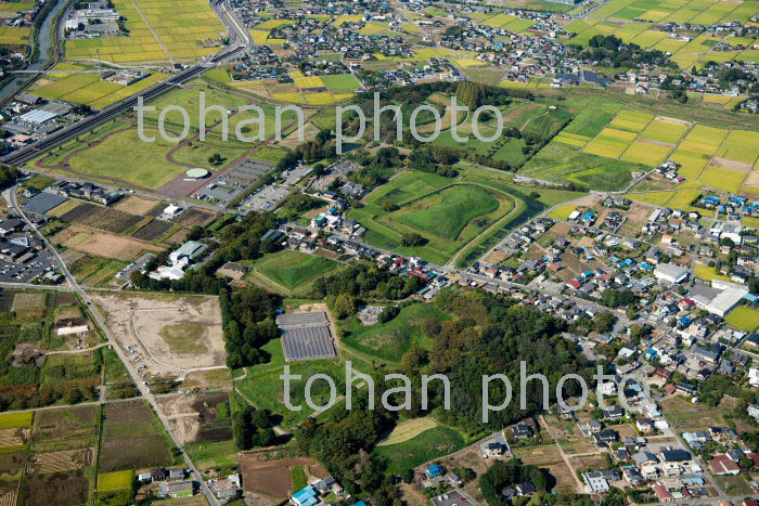 さきたま古墳公園(奥の山古墳,稲荷山古墳,鉄砲山古墳,丸墓山古墳)(2018/10)