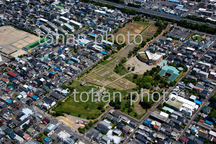 登呂遺跡(国指定特別史跡)と登呂公園,静岡市立登呂博物館(2018/6)