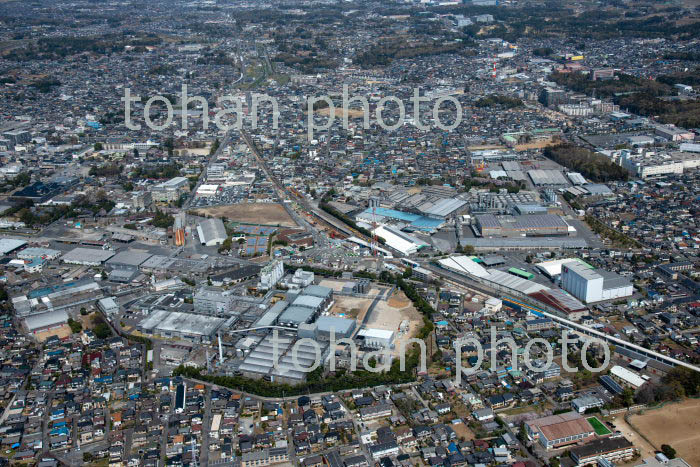 野田市街地と野田駅周辺(2019/4)