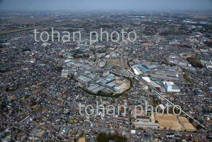 野田市街地と野田駅周辺(2019/4)