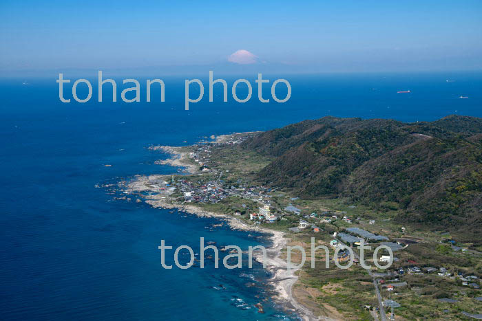 房総半島,須崎より東京湾と富士山(2019/4)