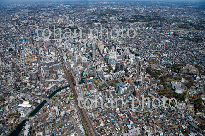 千葉市街地と千葉県庁,千葉中央駅周辺(2019/4)