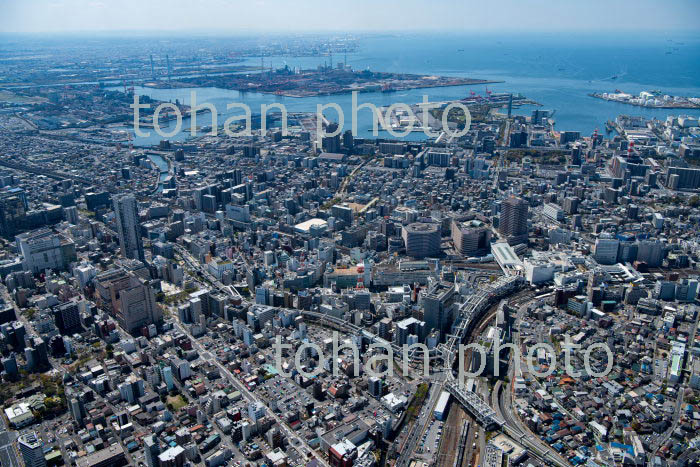 千葉市街地と千葉駅(2019/4)