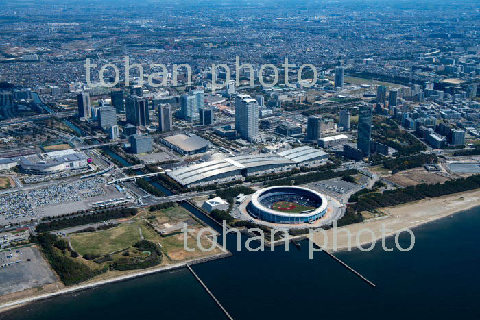 幕張新都心(海浜幕張駅,幕張メッセ,ZOZOマリンスタジアム)(2019/4)