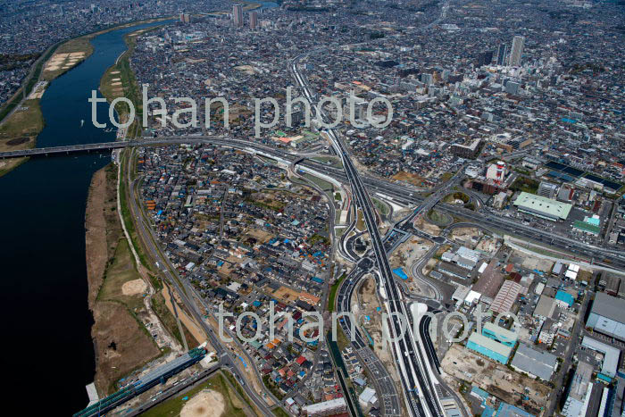 京葉JCT,京葉市川IC(京葉道路,東京外環自動車道)周辺(2019/4)