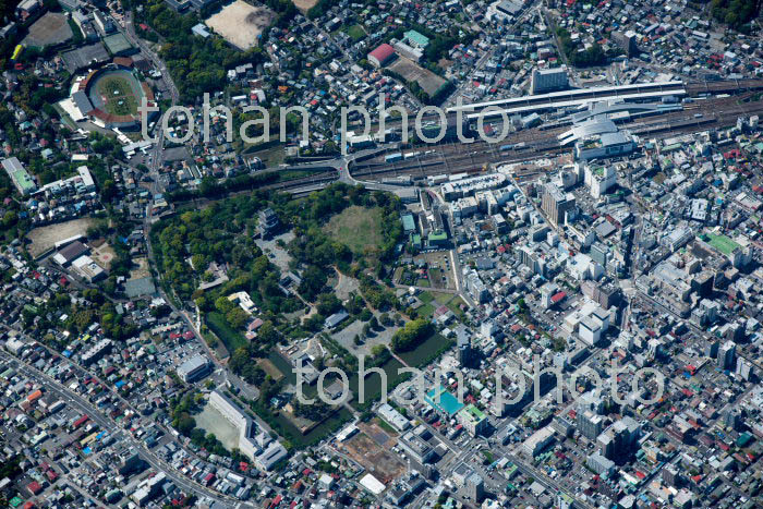 小田原城と小田原駅周辺(2019/4)